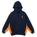 P{Y KEBOZ SR 2TONE SWEAT HOODIE iNAVYj