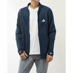 アディダス adidas メンズ ゴルフ アウターウェア COLD.RDY ファブリックミックスジャケット HY0954 （ネイビー）