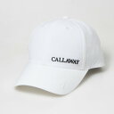 キャロウェイ Callaway メンズ ゴルフ キャップ アスレキャップ 6217300580 （ホワイト）