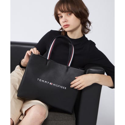 トミー ヒルフィガー トミー ヒルフィガー TOMMY HILFIGER THショッパートートバッグ （ブラック）