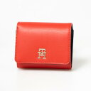 トミー ヒルフィガー TOMMY HILFIGER モダンミディアムウォレット （レッド）