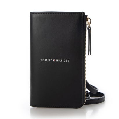 トミー ヒルフィガー TOMMY HILFIGER THフォンウォレット （ブラック）