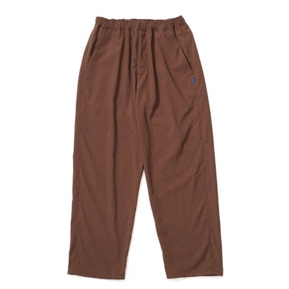 ユースフルシングス useful things NYLON EASY PANTS MADE IN JAPAN (BROWN) ユースフルシングス useful things NYLON EASY PANTS MADE IN JAPAN (BROWN)