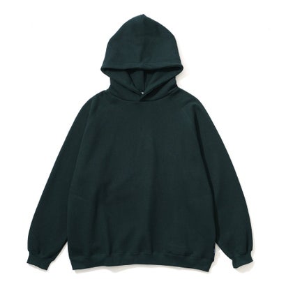 ユースフルシングス useful things RAGLAN HOODIE MADE IN JAPAN （FOREST GREEN）