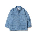 ユースフルシングス useful things DENIM COVERALL （ICE BLUE）