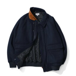 ユースフルシングス useful things MELTON JACKET （DARK NAVY）