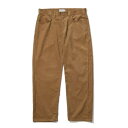 ユースフルシングス useful things CORDUROY STRAIGHT FIT PANTS MADE IN JAPAN （CAMEL）