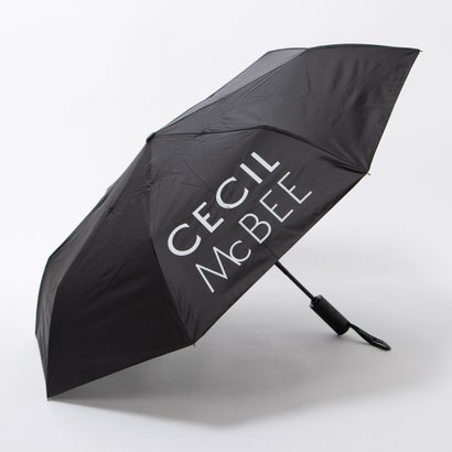 セシルマクビーグリーン CECIL McBEE green UV晴雨折りたたみ傘 （BK）