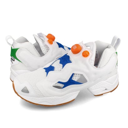 リーボック Reebok INSTAPUMP FURY 95 （FTWR WHITE/VECTOR BLUE/SMASH ORANGE）