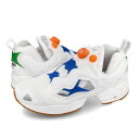 リーボック Reebok INSTAPUMP FURY 95 （FTWR WHITE/VECTOR BLUE/SMASH ORANGE）