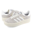 AfB_X adidas GAZELLE BOLD W iGREY TWO/FTWR WHITE/CORE WHITEj