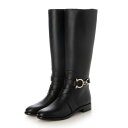 サルバトーレフェラガモ Salvatore Ferragamo Gancini-stiefel (BLACK)