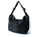 イグジスタンス EXISTENCE メッシュノットハンドルショルダーBAG (black)