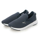 プーマ PUMA レディース スニーカー ソフトライド クルーズ 2 スリッポン 379377 (ブルー)