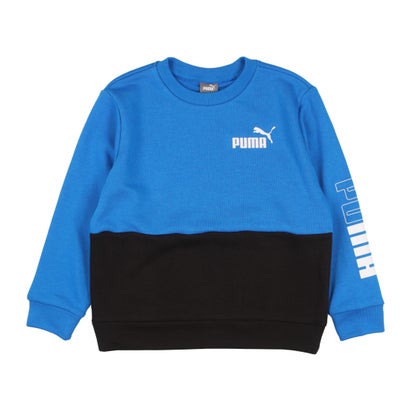 プーマ PUMA ジュニア スウェットトレーナー PUMA POWER クルースウェット TR_ 677721 （レーシング ブ..