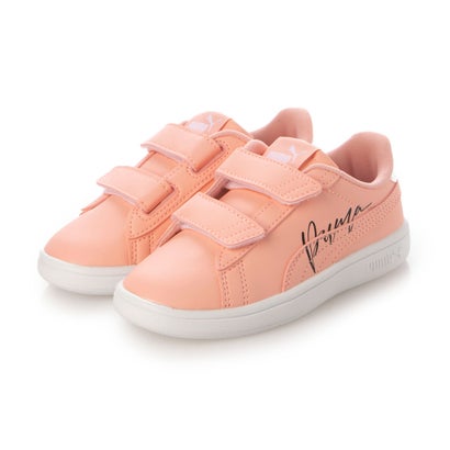 プーマ PUMA ジュニア スニーカー プーマ スマッシュ 3.0 L クリスタル ウィングス_ 392574 （PEACH SMOOTHIE-PUMA BLACK-PU）