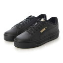 プーマ PUMA レディース スニーカー スマッシュ プラットフォーム V3_ 390758 （PUMA BLACK-PUMA GOLD）