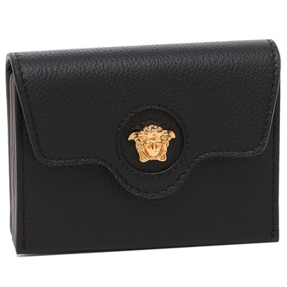 ヴェルサーチ ヴェルサーチ VERSACE カードケース 名刺入れ ラメドゥーサ ブラック レディース VERSACE DP3I059DVIT2T KVO41 （BLACK）