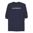ニューバランス New Balance ジュニア 長袖Tシャツ ロングスリーブドレス_ AGD35155 (ネイビー)