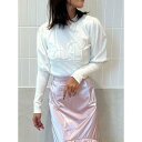 エイミーイストワール eimy istoire eimyロゴビーズエンブロイダリーニット (WHITE)
