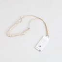 クーコ COOCO 平編みスマホショルダーストラップ (オフホワイト)