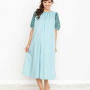 イヌジルシ 犬印 BREEZE CROSS CLOSET マスク付き抗菌ワンピース (グリーン)