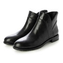 ザフティグ ZAFTIG 本革ラウンドトウブーツ (ブラック)