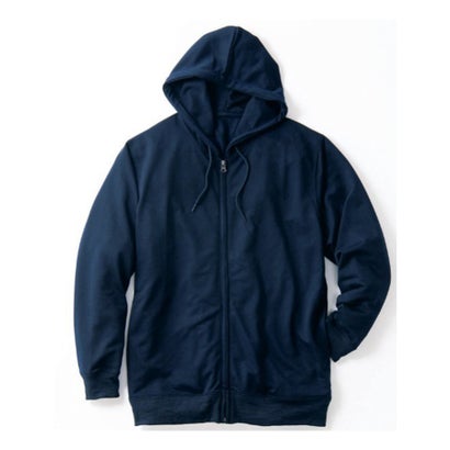 ラナン RANAN 裏毛フルジップパーカー【ユニセックス】(ネイビー)