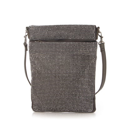 ラ バガジェリー LA BAGAGERIE ラインストーンショルダー (グレー)