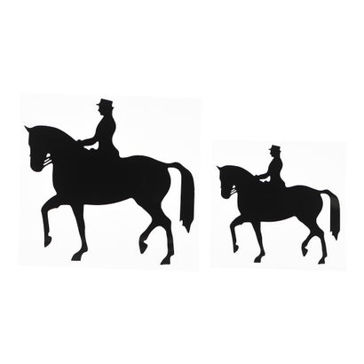 ジョッパーズ JODHPURS ホースステッカー(ドレッサージュ) (ブラック) ジョッパーズ JODHPURS ホースステッカー(ドレッサージュ) (ブラック)