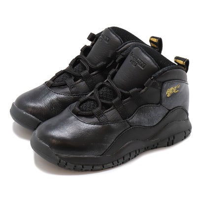 iCL NIKE JORDAN 10 RETRO BT iBLACK/GOLDj