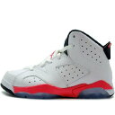 人気のJORDANキッズーシリーズよりJORDAN 6の登場。カラー使いがお洒落な一足。フィット感があり、歩きやすい一足です。※撮影の関係上色合いが実物と若干異なる場合がありますが予めご了承下さい。※こちらはロコンド又はロコンドの審査をクリアしたショップが正規ルートで買い付けた並行輸入品となります。メーカーの国内保証は受けられませんので予め御了承下さい。またメーカー正規価格とは異なる場合もございます。輸入や検品ルートの都合上、商品によっては箱に痛みがある場合や検品中の若干のシワや傷、商品によってはセキュリティラベルを切り取っている場合などがございますが、当社が責任をもって正規品確認をした商品ですので、安心してお買い求め下さい。【ヒールの型】フラット / 【トゥタイプ】ラウンド / 【クロージング】レースアップ