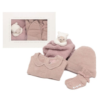 ベアフット ドリームズ BAREFOOT DREAMS ベビー ギフトセット コージーシック ピンク キッズ BAREFOOT DREAMS BDBBN1733 FAR【返品不可商品】 （FADED ROSE）