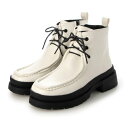 ヌーベル ヴォーグ リラックス Noubel Voug Relax トラックソール チロリアンブーツ (ホワイト)