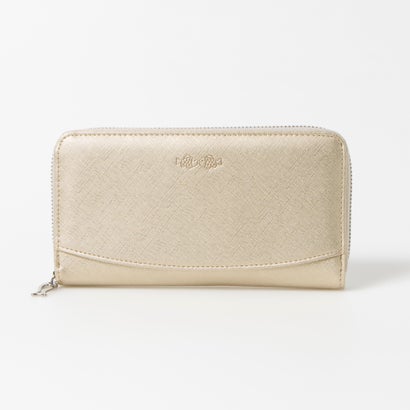 クリオブルー clio blue ラウンドファスナー長財布 （ベージュ）