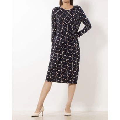 フェイズ エイト Phase Eight Ally Print Dress (Navy) フェイズ エイト Phase Eight Ally Print Dress (Navy)
