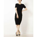 フェイズ エイト Phase Eight Elsa Ribbed Dress (Black)(4)