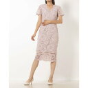 フェイズ エイト Phase Eight Trinity Lace Dress (Dusty Rose)(4)