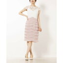 フェイズ エイト Phase Eight Faith Dress (Ivory/Antique Rose)