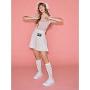 エイミーイストワール eimy istoire クラシックベルトスカート (WHITE)