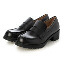 コール ハーン COLE HAAN カメア ラグ スリッポン ローファー womens (ブラック レザー)