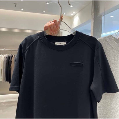 アンドカワイイ And Kawaii 夏ワンピース Tシャツワンピ ドレス レディース コットン クルーネック ゆったり （ブラック）