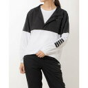 プーマ PUMA レディース ウインドフルジップ PUMA POWER カラーブロック ハーフジップ シ_撥水ハーフジップジャケット 678882 (PUMA ...