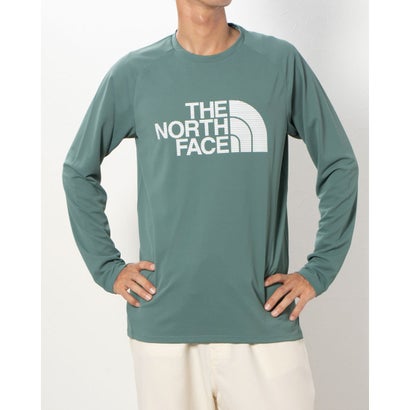 ノースフェイス スニーカー メンズ ザ ノース フェイス THE NORTH FACE メンズ 陸上/ランニング 長袖Tシャツ L/S GTD Logo Crew_ロングスリーブGTDロゴクルー NT12377 （ダークセージ）