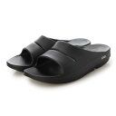 ウーフォス OOFOS OOahh (ウーアー) シャワーサンダル リカバリーサンダル (Black)