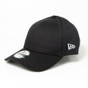 ニューエラ NEW ERA ニューエラ Newera キャップ 無地 プレーン サイドロゴ 野球チーム 940 ナインフォーティ 野球帽 帽子 シンプル メンズ レディース NEWERA 9FORTY PLAIN CAP （ブラック）