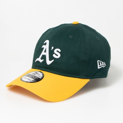 ニューエラ NEW ERA ニューエラ Newera キャップ 9TWENTY 野球チーム 920 ベースボールキャップ MLB 柔らか クロスストラップ 調節可 野球帽 帽子 メジャーリーグ NEWERA 9TWENTY （グリーンイエロー）