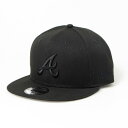 ニューエラ NEW ERA ニューエラ NEWERA キャップ 帽子 9FIFTY 野球チーム 950 ワンサイズ MLB フラットバイザー スナップバック 野球チーム メジャーリーグ 男女 NEWERA 9FIFTY CAP (黒x黒)