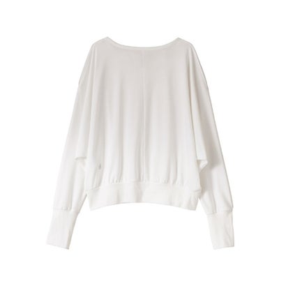 ウノハ UNOHA SLIT SLEEVE TOP （WHITE） 2