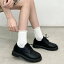 シューズインクローゼット Shoes in Closet -シュークロ- 軽量 レースアップ マニッシュ 7978 (ブラッ..